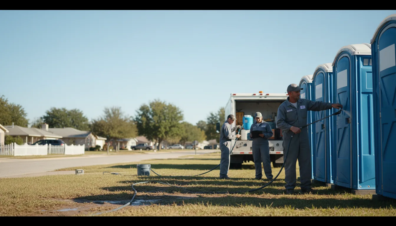 Long-Term Portable Toilet Rental in Sutter, IL near me